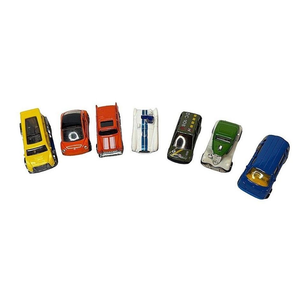 Die Cast Toy Cars Lot of 7 Chevy Nomad Volkswagon Ford Coupe Cunningham